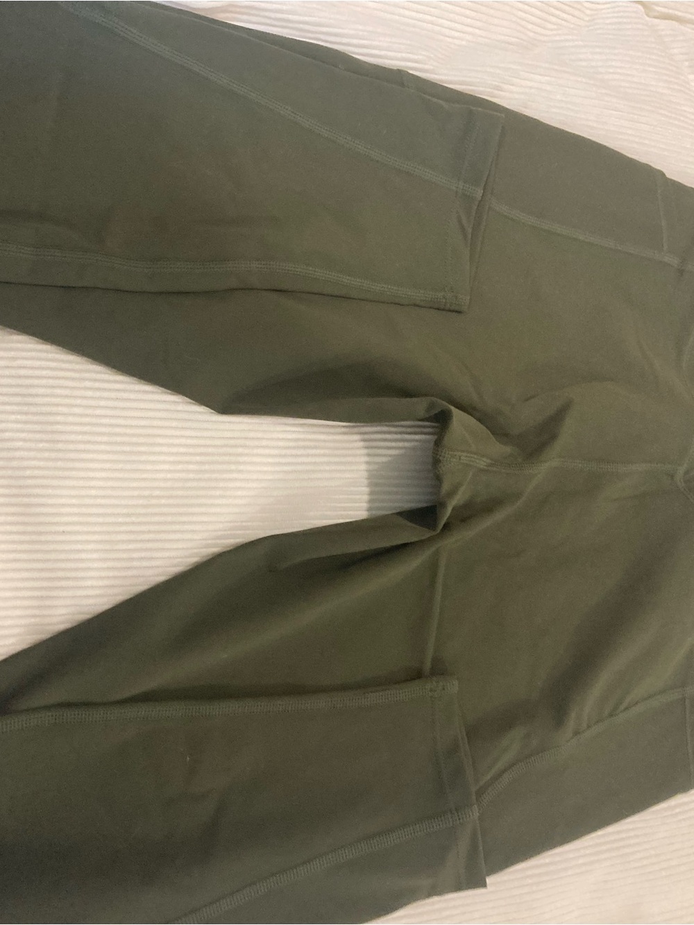 HALARA Olive Utility Leggings in Deep Olive - Picture 3 of 5